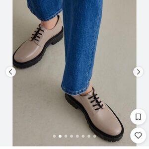 MAVE by Anthropologie Taupe Oxfords